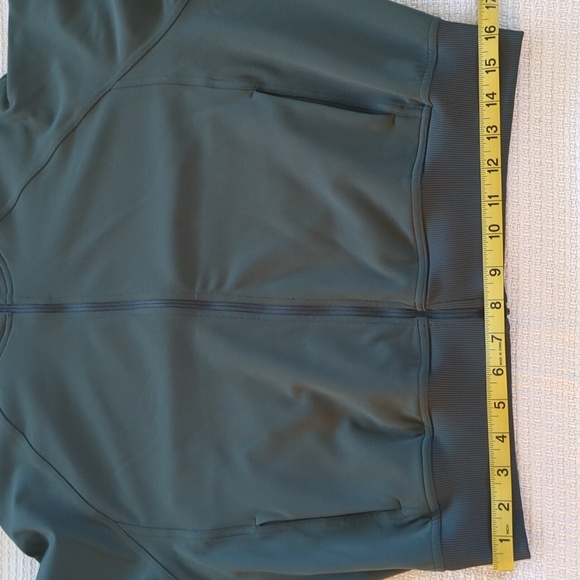 Lululemon Wunder Train Track Jacket *Twill Dark Forest - Size 8 - Picture 14 of 16